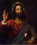 Titian Tiziano Vecellio Christ Blessing - Hermitage